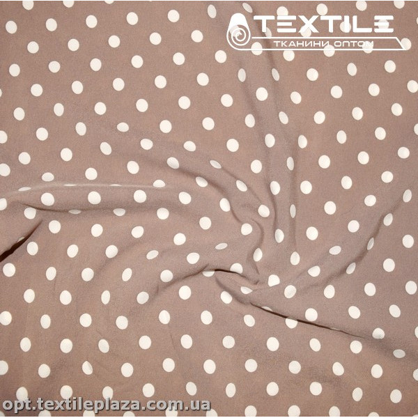 Супер софт горошек 4023D12C4 белый, бежевый