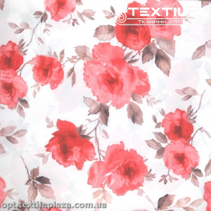 Супер софт цветы 3863D16C1 красные, белый