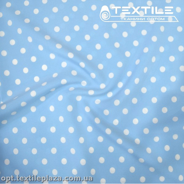 Супер софт горошек 4009D5C2 белый, голубой