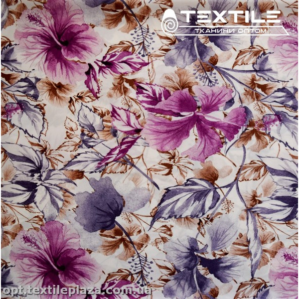 Супер софт цветы 3891D64C3 фиолетовые, белый