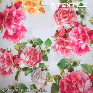 Супер софт цветы 3863D3C1 розовые, серый