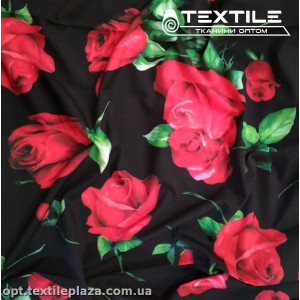Супер софт цветы 4069D4C1 красные, черный