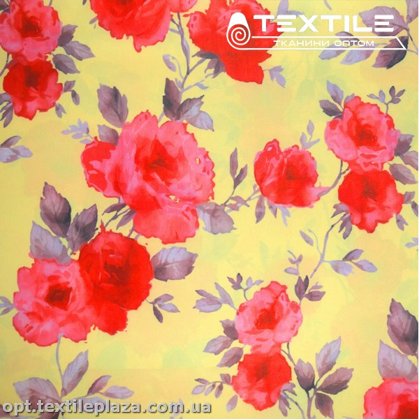 Супер софт цветы 3863D16C2 красные, желтый