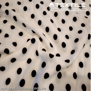 Супер софт горошек 3949D16C1 черный, белый