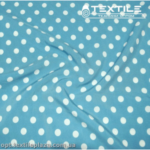 Супер софт горошек 4098D68C4 белый, голубой