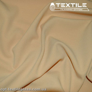 Трикотаж креп-дайвинг 2535C2 светло-бежевый