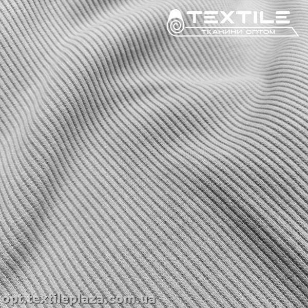 Трикотаж резинка демисезонный 4170D1C8 (2 мм) светло-серый