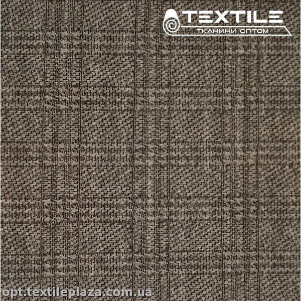 Трикотаж демисезонный цветной 3995D9C1 клетка, серый