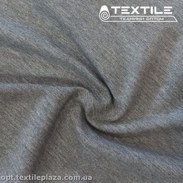 Трикотаж двунитка 3489C4 серый
