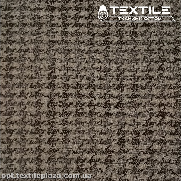 Трикотаж демисезонный цветной 3995D3C4 узор, серый