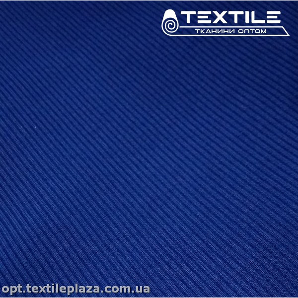 Трикотаж резинка демисезонный 3676C9 (2 мм) электрик