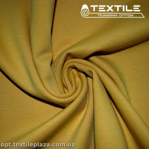 Трикотаж джерси 3926C1 светло-горчичный