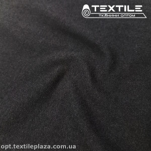 Трикотаж вельветон 4148C8 черный