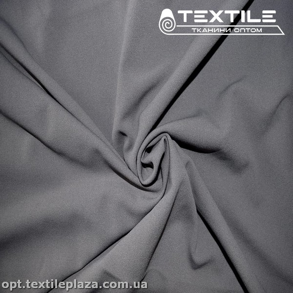 Трикотаж креп-дайвинг 2535C11 серо-сизый