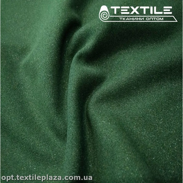 Трикотаж креп-дайвинг 3451C4 блеск, изумрудный