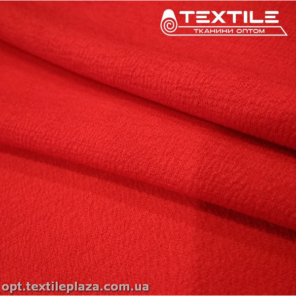 Трикотаж креп-дайвинг 2928C4 красный