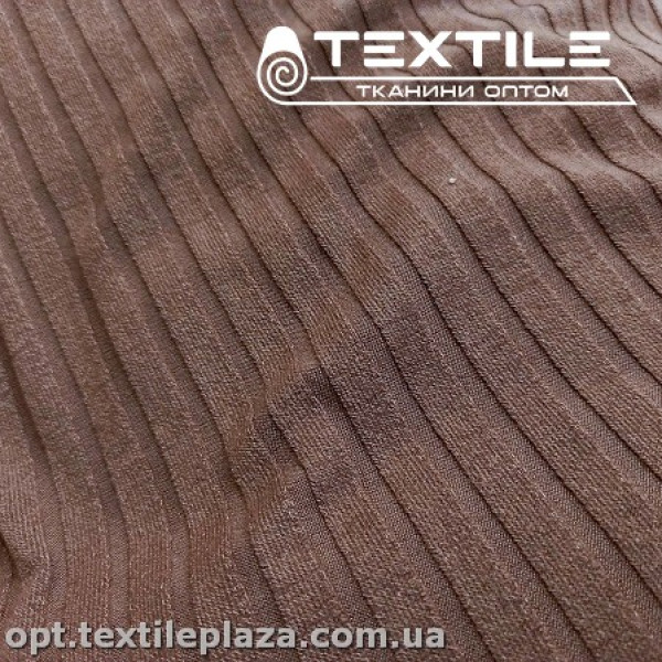 Трикотаж резинка демисезонный 4170D3C6 (8 мм) молочный шоколад