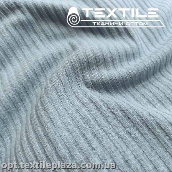 Трикотаж резинка демисезонный 4170D2C13 (3 мм) нежно-голубой
