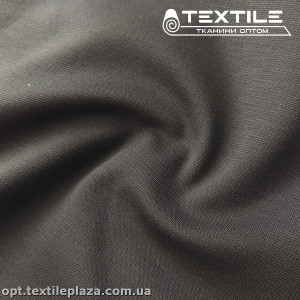 Трикотаж джерси 4096C33 графитово-серый