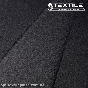 Трикотаж джерси нейлон 13332C7 черный