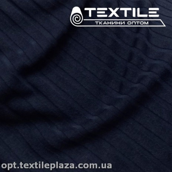 Трикотаж резинка демисезонный 4170D3C17 (8 мм) темно-синий