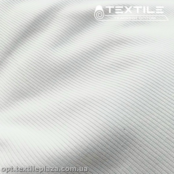 Трикотаж резинка демисезонный 4170D1C1 (2 мм) белый