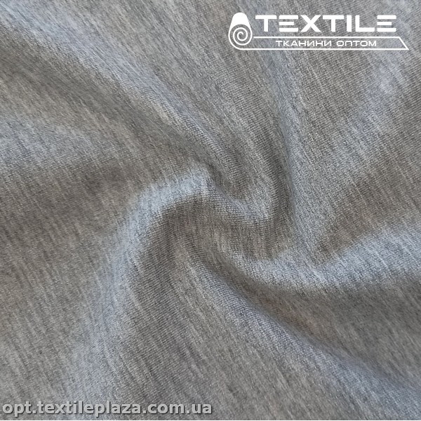 Трикотаж двунитка 3960C3 серый