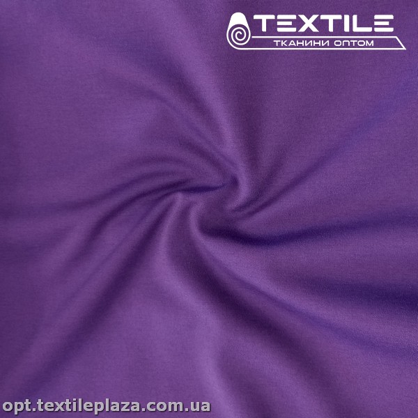 Трикотаж джерси 2711C16 насыщенно-сиренвый