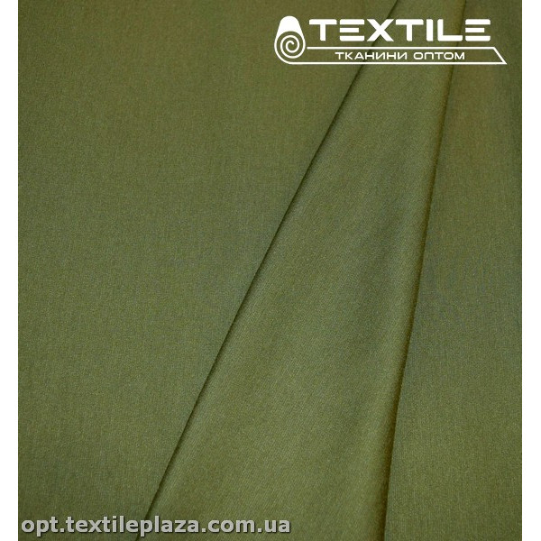 Трикотаж джерси 3958C7 оливковый