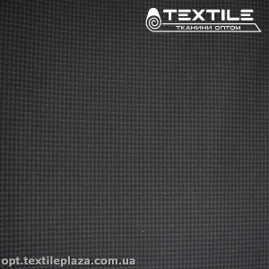 Трикотаж демисезонный цветной 2013D4C1 гусиная лапка, серо-черный