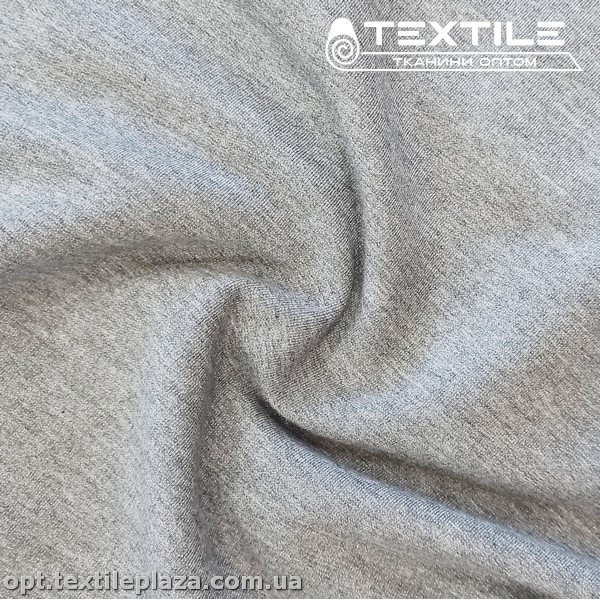 Трикотаж двунитка 4011C3 серый