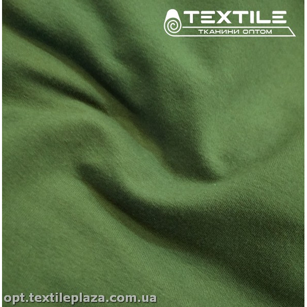 Трикотаж двунитка 4043C12 холодно-оливковый