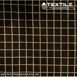 Трикотаж демисезонный цветной 4200D13C2 клетка, черный
