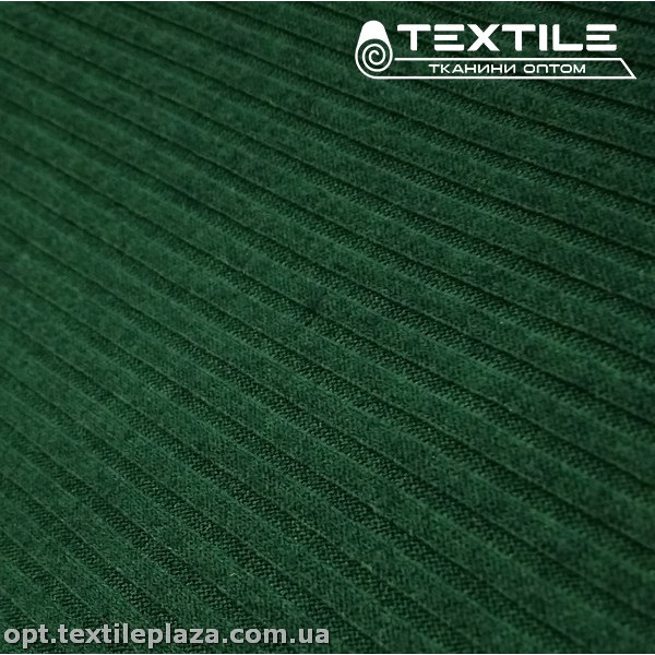 Трикотаж резинка демисезонный 3719D18C5 (3 мм) изумрудный