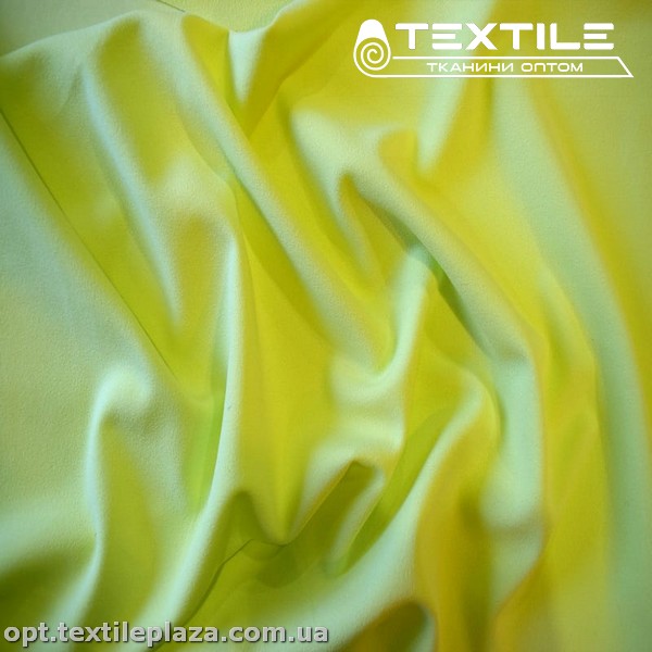 Трикотаж креп-дайвинг 2707C6 лаймовый