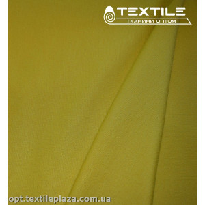 Трикотаж джерси 2372C26 темно-желтый