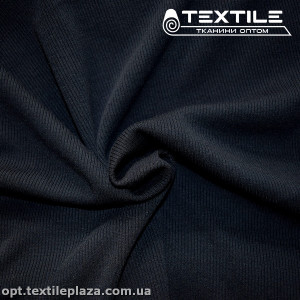 Трикотаж резинка демисезонный 3758C5 (2 мм) темно-синий