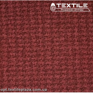 Трикотаж демисезонный цветной 3995D3C5 узор, марсал