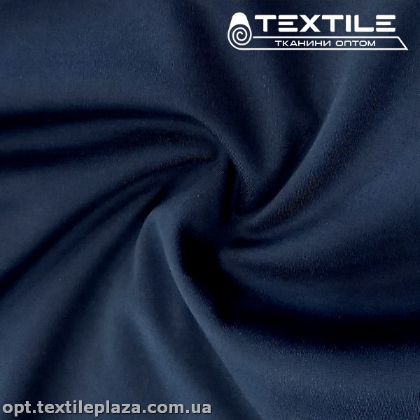 Трикотаж джерси 4096C27 темно-синий