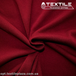 Трикотаж резинка демисезонный 3758C7 (2 мм) марсал