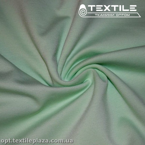 Трикотаж джерси 2585C9 светло-мятный