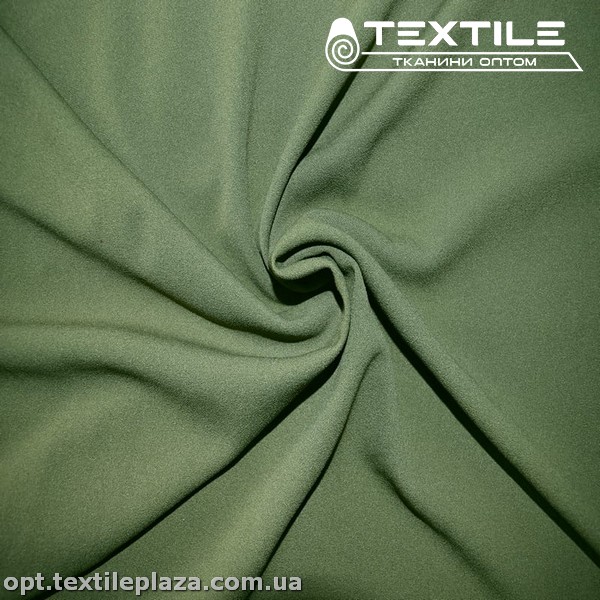 Трикотаж креп-дайвинг 3490C7 хаки