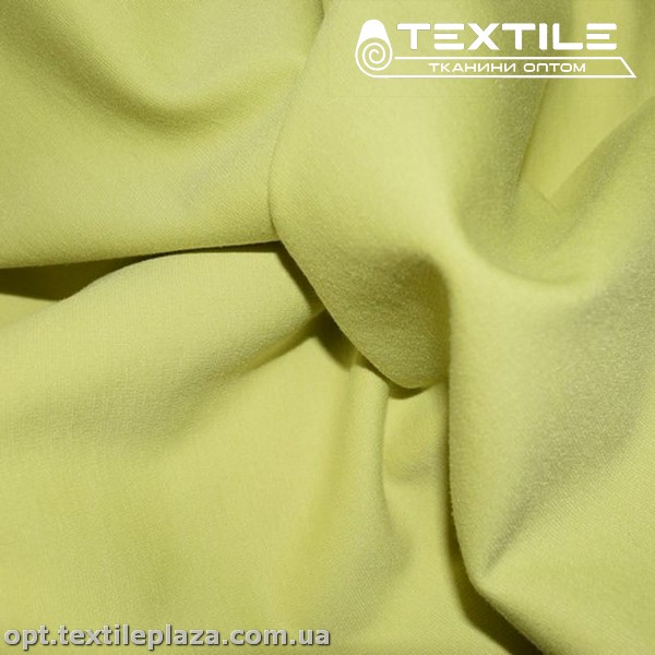 Трикотаж джерси 2701C16 лаймово-желтый