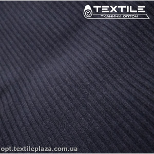 Трикотаж резинка демисезонный 3719D10C7 (3 мм) темно-синий