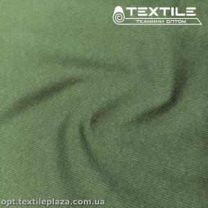 Трикотаж вельветон 4148C4 оливковый