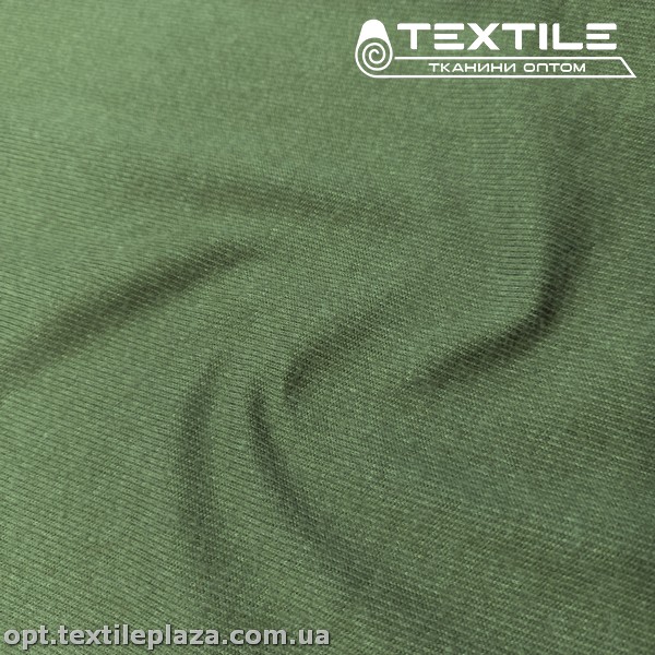 Трикотаж вельветон 4148C4 оливковый