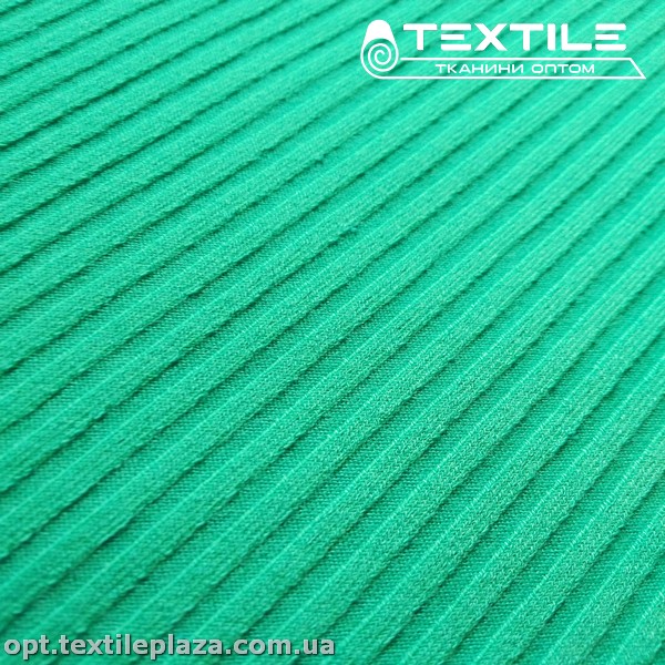 Трикотаж резинка демисезонный 4042D1C19 (3 мм) насыщенно-мятный