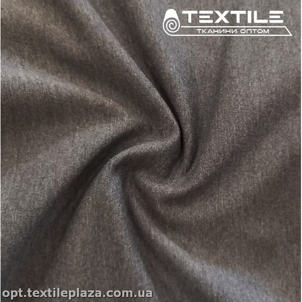 Трикотаж двунитка 4035C21 серый