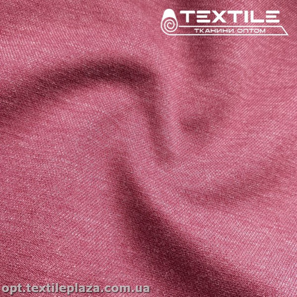 Трикотаж демисезонный однотонный 3756C4 диамант, бордовый