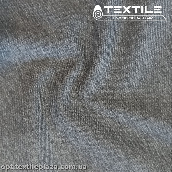 Трикотаж двунитка 3675C4 серый